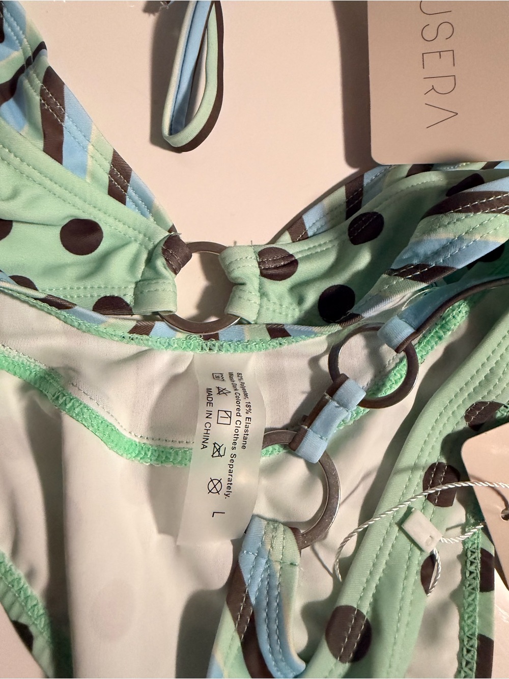 Double Layered Bikini 3-Piece Set - Picture 2 of 6